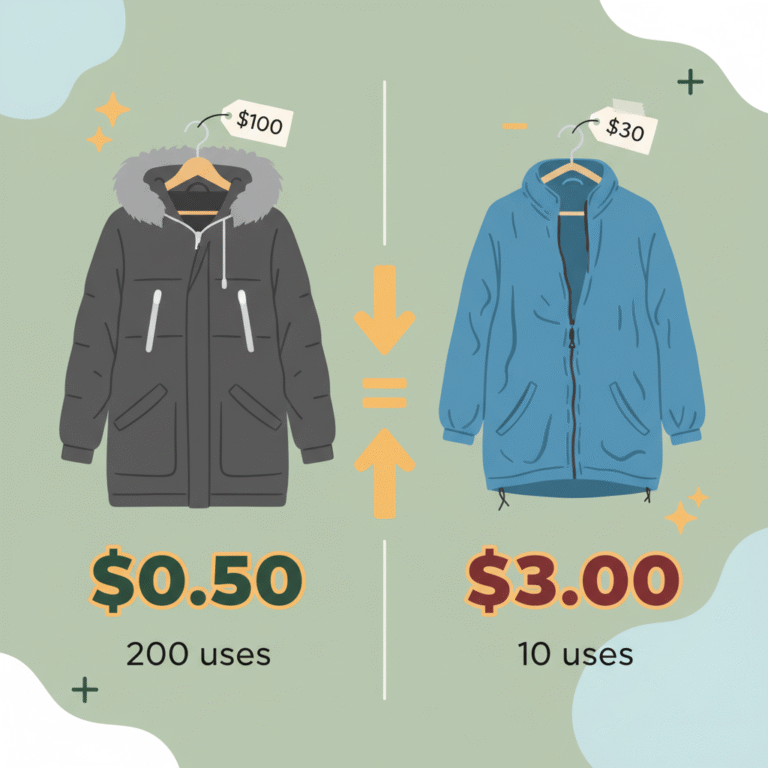 Your $30 Jacket Actually Costs More Than My $100 One